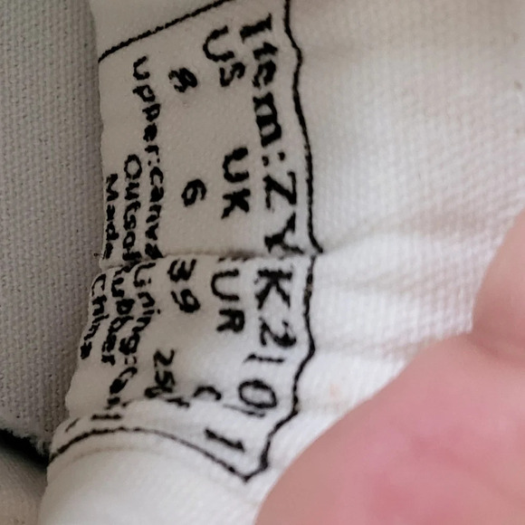 Obtaom women's canvas shoes size 8 - Picture 5 of 5